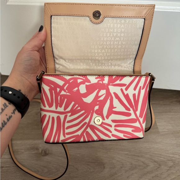 Kate Spade Grant Street Sally Small Crossbody in Peony Palm - Picture 7 of 11